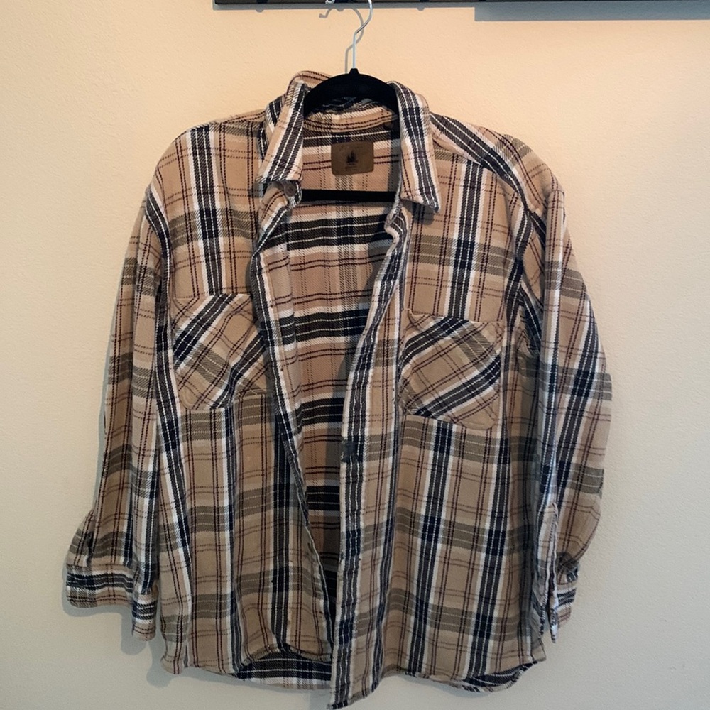Oversized flannel